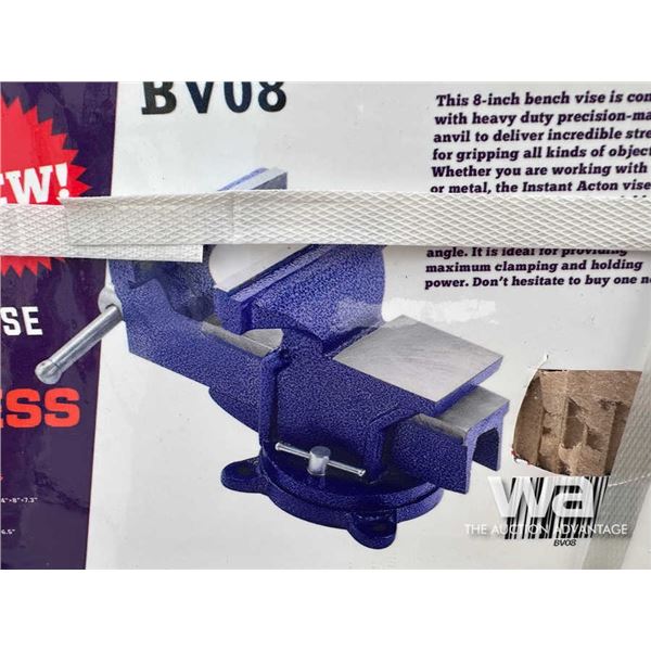 8 IN. HEAVY DUTY BENCH VISE