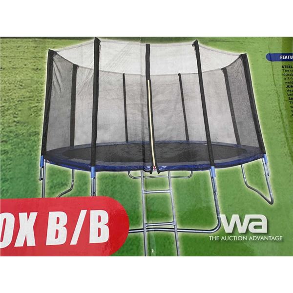 14 FT. TRAMPOLINE WITH SAFETY NET