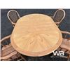 Image 14 : DINING ROOM EXTENSION TABLE & (4) ARM CHAIRS