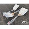 Image 4 : (3) SNOW & GRAIN SHOVEL