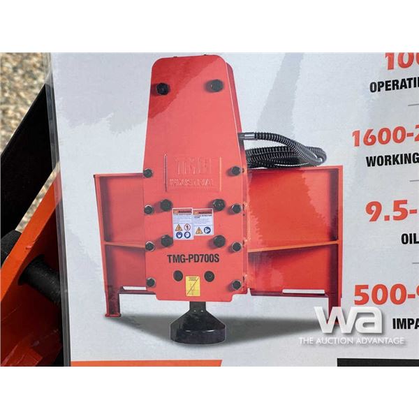 TMG SKID STEER HYDRAULIC POST POUNDER