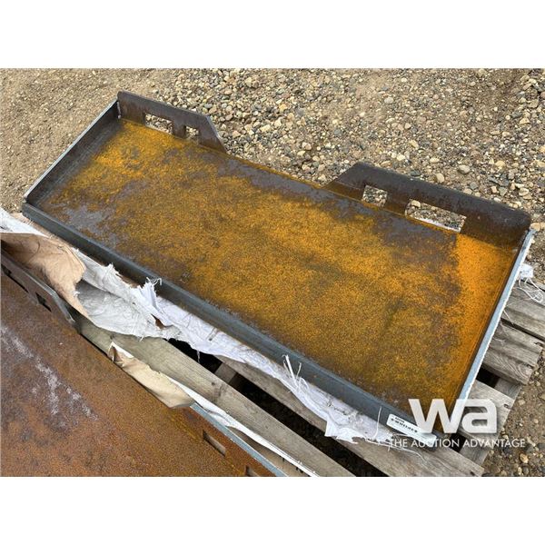 SKID STEER FRONT PLATE ATTACHMENT