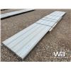 Image 2 : (50) PCS 18 X 3 FT. STEEL SIDING