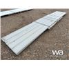 Image 4 : (50) PCS 18 X 3 FT. STEEL SIDING