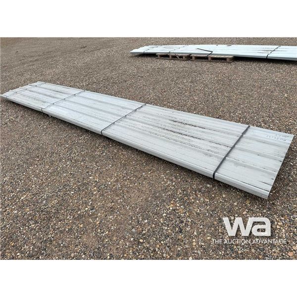 (50) PCS 18 X 3 FT. STEEL SIDING