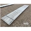 Image 2 : (50) PCS 18 X 3 FT. STEEL SIDING