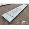 Image 4 : (50) PCS 18 X 3 FT. STEEL SIDING