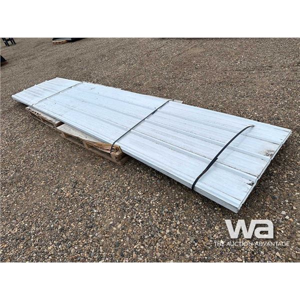 (60) PCS 14 X 3 FT. STEEL SIDING