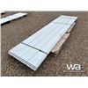 Image 4 : (50) 12 X 3 FT. STEEL SIDING