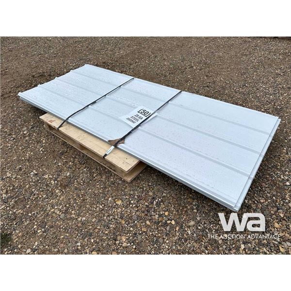 (50) 7.5 X 3 FT. STEEL SIDING
