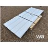 Image 2 : (50) 7.5 X 3 FT. STEEL SIDING
