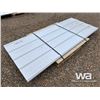 Image 4 : (40) PCS 7.5 X 3 FT. STEEL SIDING