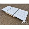 Image 3 : (40) PCS 7.5 X 3 FT. STEEL SIDING