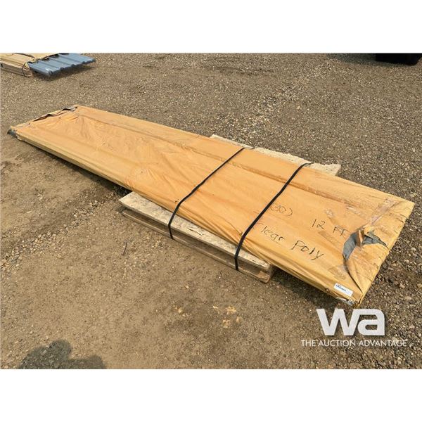 (30) 8 X 12 FT. CLEAR POLYCARBONATE PANELS