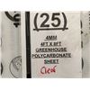 Image 5 : (25) 4X8 FT. POLYCARBONATE SHEETS