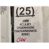Image 5 : (25) PCS 4X8 FT. POLYCARBONATE SHEETS