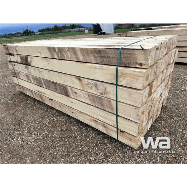(48) 6X6X10 FT. POPLAR TIMBERS