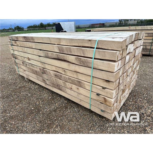 (72)  4X6X10 FT. POPLAR TIMBERS