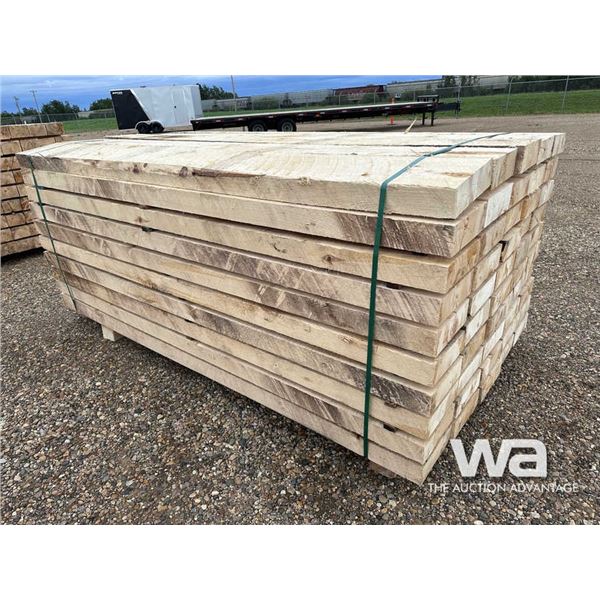 (50) 3X10X8 FT. POPLAR PLANKS