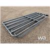 Image 4 : (4) 12 X 5 FT. 6 BAR CATTLE GATES
