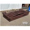 Image 2 : (10) 10 FT. 5 BAR LIVESTOCK PANELS