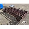 Image 3 : (10) 10 FT. 5 BAR LIVESTOCK PANELS