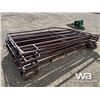 Image 4 : (10) 10 FT. 5 BAR LIVESTOCK PANELS