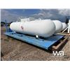 Image 4 : PROPANE SKID WITH (2) 1000 GAL. PROPANE TANKS