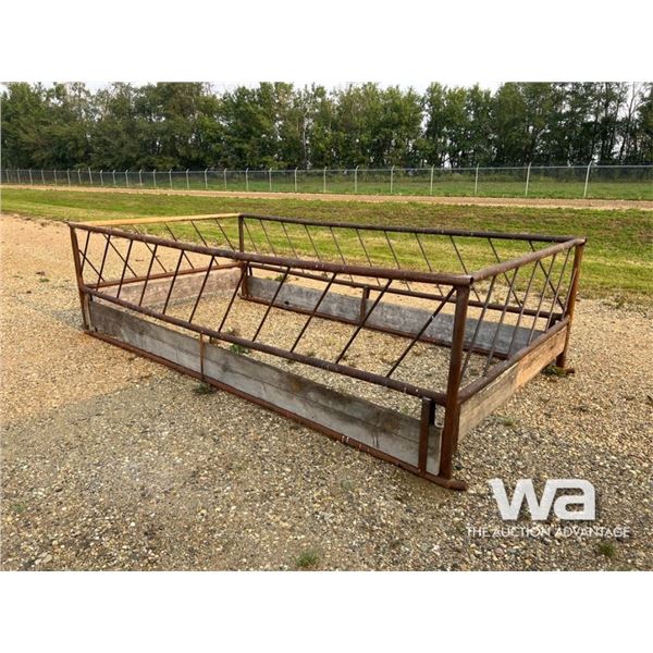 8 X 15 FT. HD LIVESTOCK FEEDER