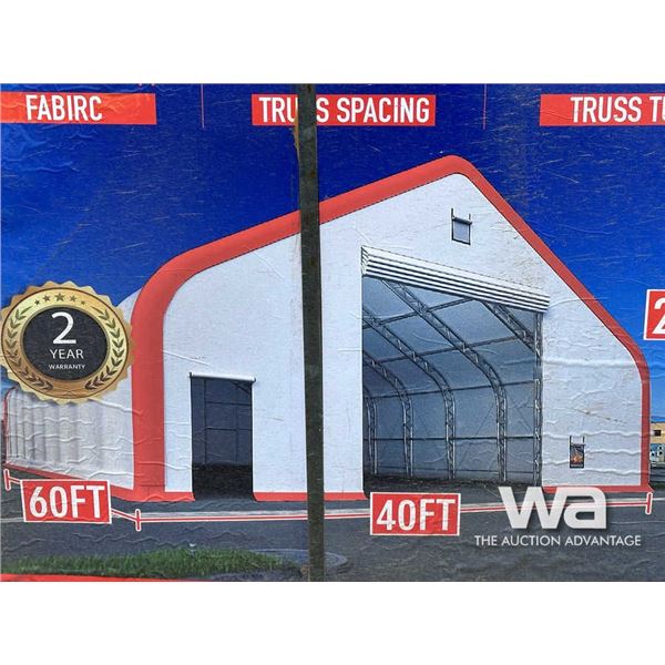40 X 60 X 24 FT. DOUBLE TRUSS STORAGE BUILDING