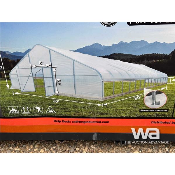 TMG 30 X 60 FT. TUNNEL GREENHOUSE