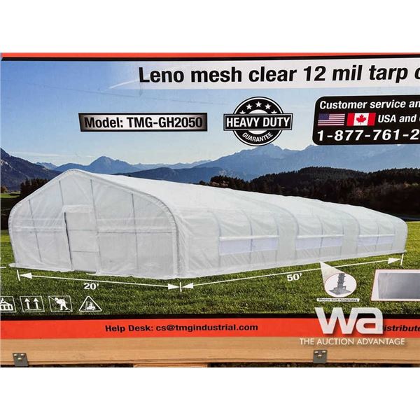 TMG 20 X 50 FT. TUNNEL GREENHOUSE