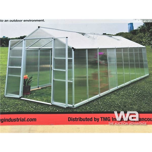 TMG 8 X 20 FT. TWIN WALL GREENHOUSE