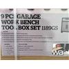Image 2 : SIEBEL 9 PIECE WORK BENCH TOOL BOX
