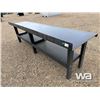 Image 3 : 120 X 30 IN. STEEL WORK BENCH