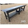 Image 4 : 120 X 30 IN. STEEL WORK BENCH