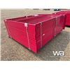 Image 2 : (30) 8 X 6 FT. POWDER COATED FENCE PANELS