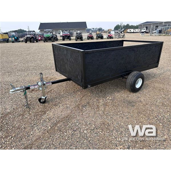 CUSTOM S/A 4 X 8 DUMP TRAILER