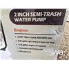 Image 2 : TMG 2 IN. SEMI-TRASH WATER PUMP