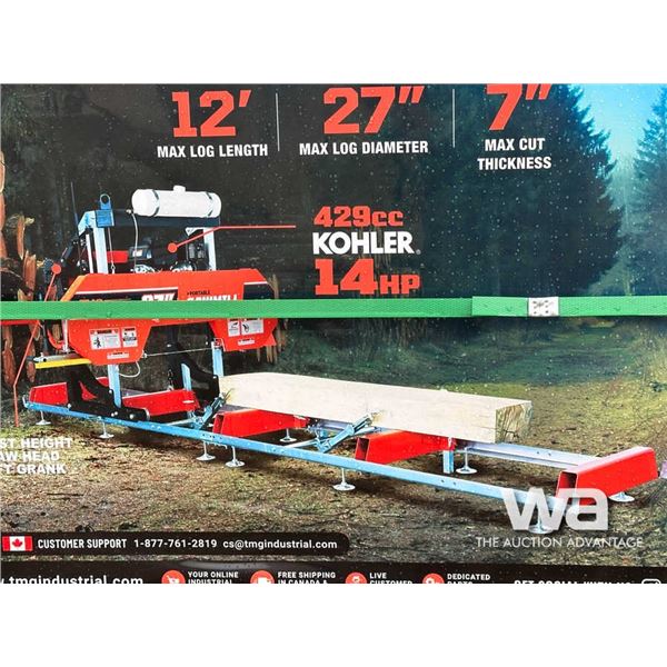 TMG 27 IN. PORTABLE SAWMILL