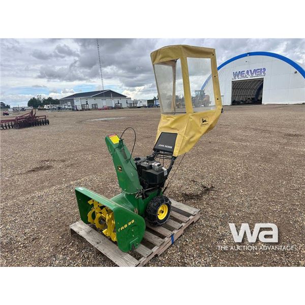 JOHN DEERE 26 IN. SNOW BLOWER