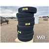 Image 2 : (8) ZWARTHZ 11R22.5 TIRES