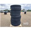Image 3 : (8) ZWARTHZ 11R22.5 TIRES