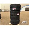 Image 3 : (8) KAPSEN 11R24.5 TRUCK TIRES