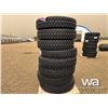 Image 2 : (8) KAPSEN 11R24.5 TRUCK TIRES
