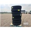 Image 2 : (8) GRIZZLY 11R24.5 TRUCK TIRES