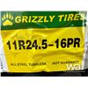 Image 4 : (8) GRIZZLY 11R24.5 TRUCK TIRES