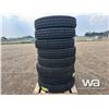 Image 2 : (8) GRIZZLY 11R24.5 TRUCK TIRES