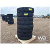 Image 2 : (8) GRIZZLY 11R24.5 TRUCK TIRES
