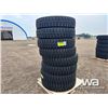 Image 3 : (8) GRIZZLY 11R24.5 TRUCK TIRES